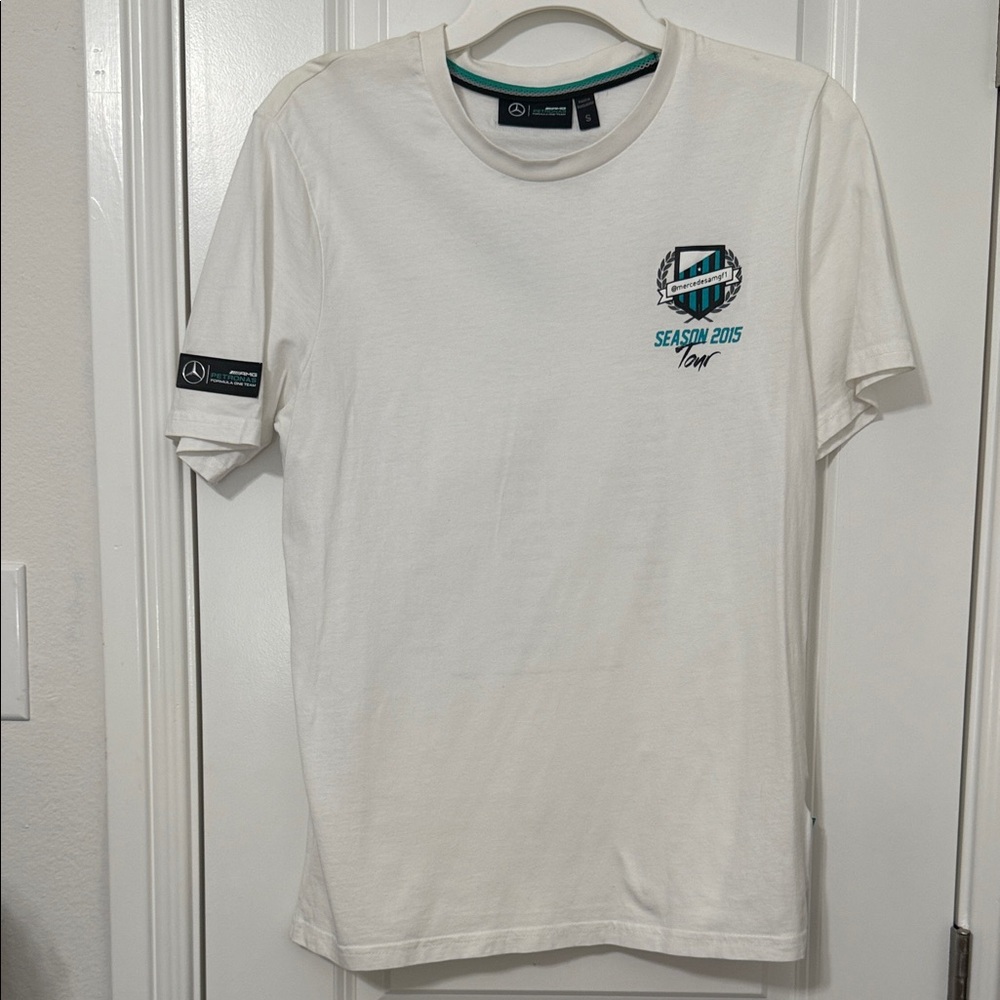 Formula 1 2015 AMG Petronas White Graphic Women's T-Shirt